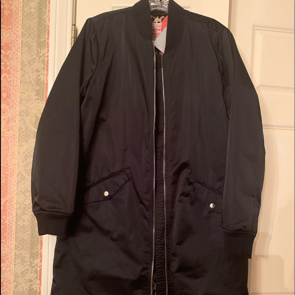 Levi Strauss black thermal insulated jacket